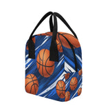 Rich and Rich Blue Sport Utility Basketball Lunch Bag