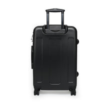 Load image into Gallery viewer, R&amp;RH Elegant Samurai Style Grey Womens Suitcase with Floral Design
