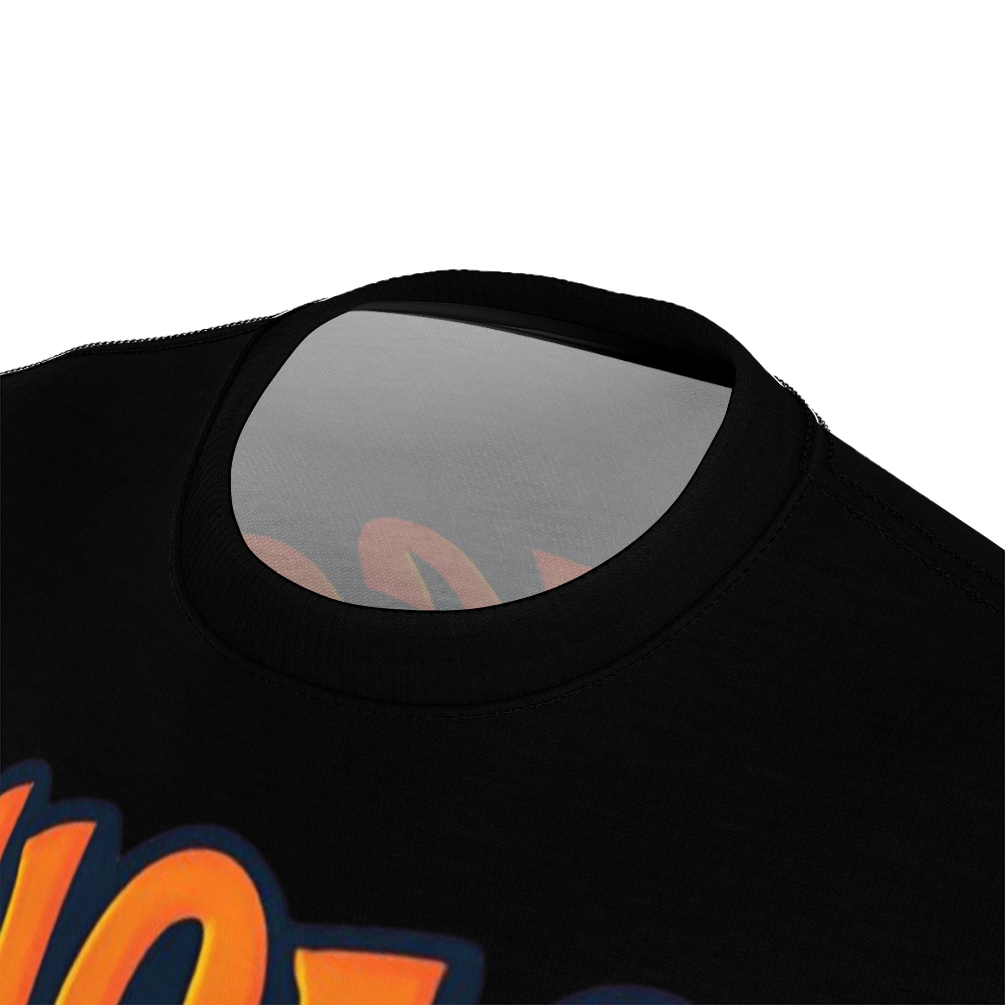 Unisex tee with Chicago-inspired spooky all-over print, crew neck and regular fit assembled in the USA — additional view 8