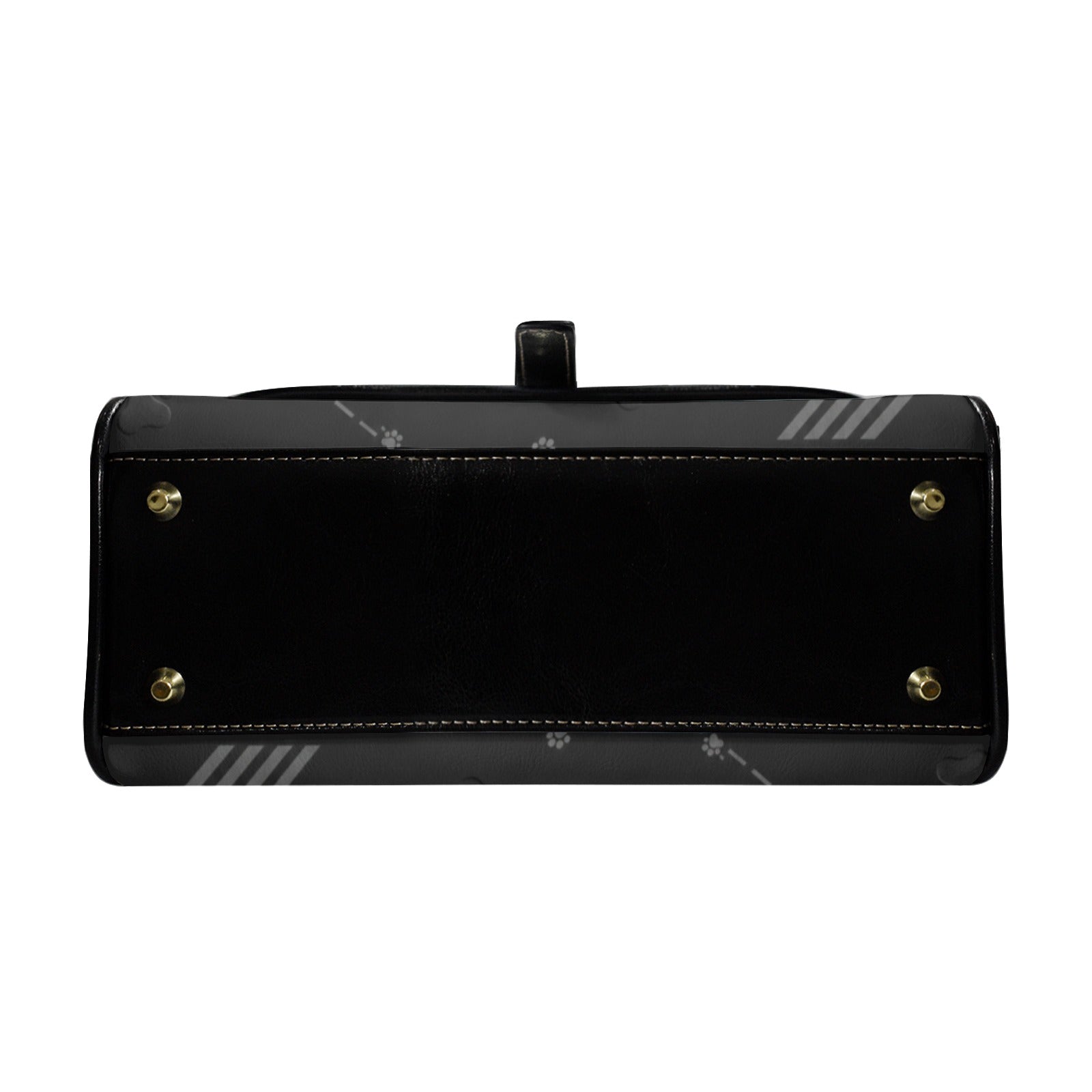 Rich and Rich Women's Leather Black Paw Satchel