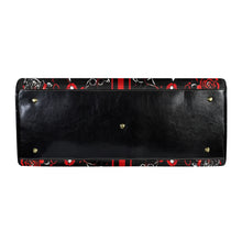 Load image into Gallery viewer, Rich and Rich White Roses Rich and Rich 1200D Nylon Travel Bag with PU Leather Handles - Rich and Rich Homeopportunities
