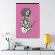 Load image into Gallery viewer, R&amp;RH Guitar Girl Portrait Frame - Rich and Rich Homeopportunities 
