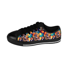 Load image into Gallery viewer, R&amp;RH Leopard Saxophone Men&#39;s Sneakers - Rich and Rich Homeopportunities 

