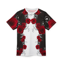 Load image into Gallery viewer, R&amp;RH Floral Unisex Cut &amp; Sew Tee - Roses Design for Everyday Style
