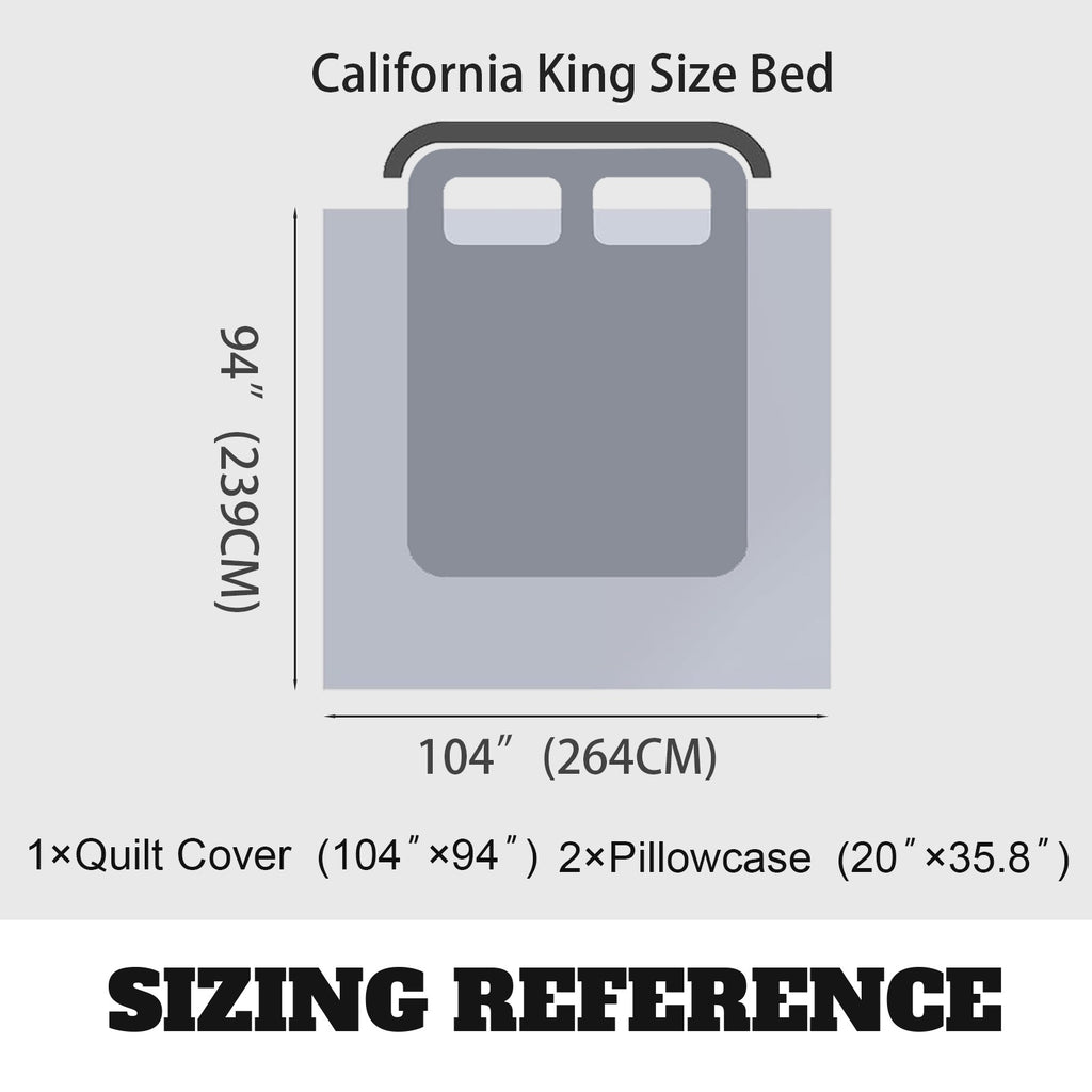 Rich and Rich Black Abstract Pattern 3 Piece Bed Set | Soft 3-Piece Bedding Set 94x104 Inch