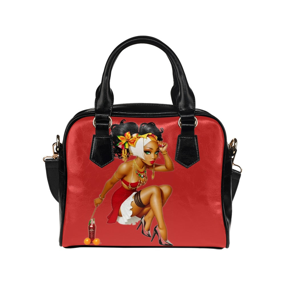 Rich and Rich Women's Red Sass Shoulder Women's Handbag