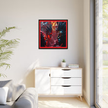 Load image into Gallery viewer, Vibrant Tribal Art Canvas Print - Framed Multi-Color Decor
