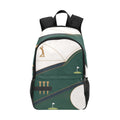 A Rich and Rich Men's Green Designer Golf Backpack Fabric Backpack with Side Mesh Pockets (Model 1659) - Rich and Rich Homeopportunities