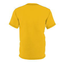 Load image into Gallery viewer, R&amp;RH Colorful Angel Graphic Tee | Unisex Mustard Yellow T-Shirt for Art Lovers
