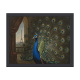 Wooden framed canvas print 40x30cm with PVC front cover, canvas lining and hanging hardware