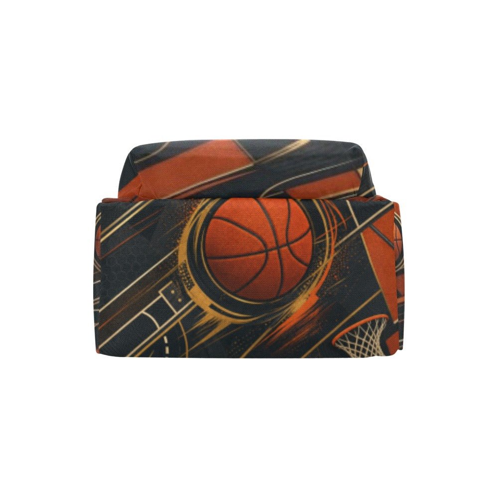 Large basketball‑style travel backpack with padded laptop sleeve and multiple exterior and interior pocke — additional view 9