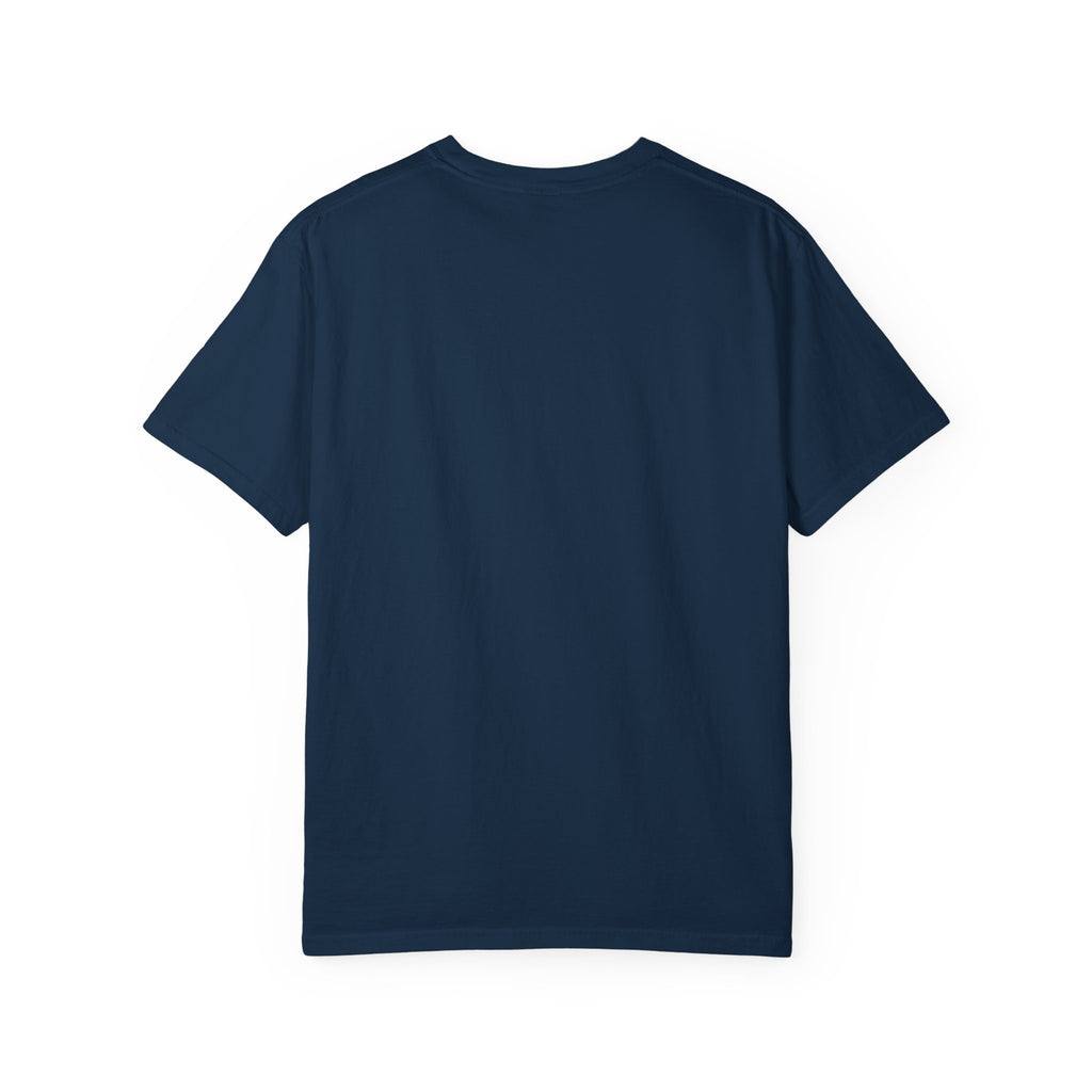 Desiree Sims Universe Fantasy Series Cast Poster T-shirt with cinematic magic print on garment-dyed fabric