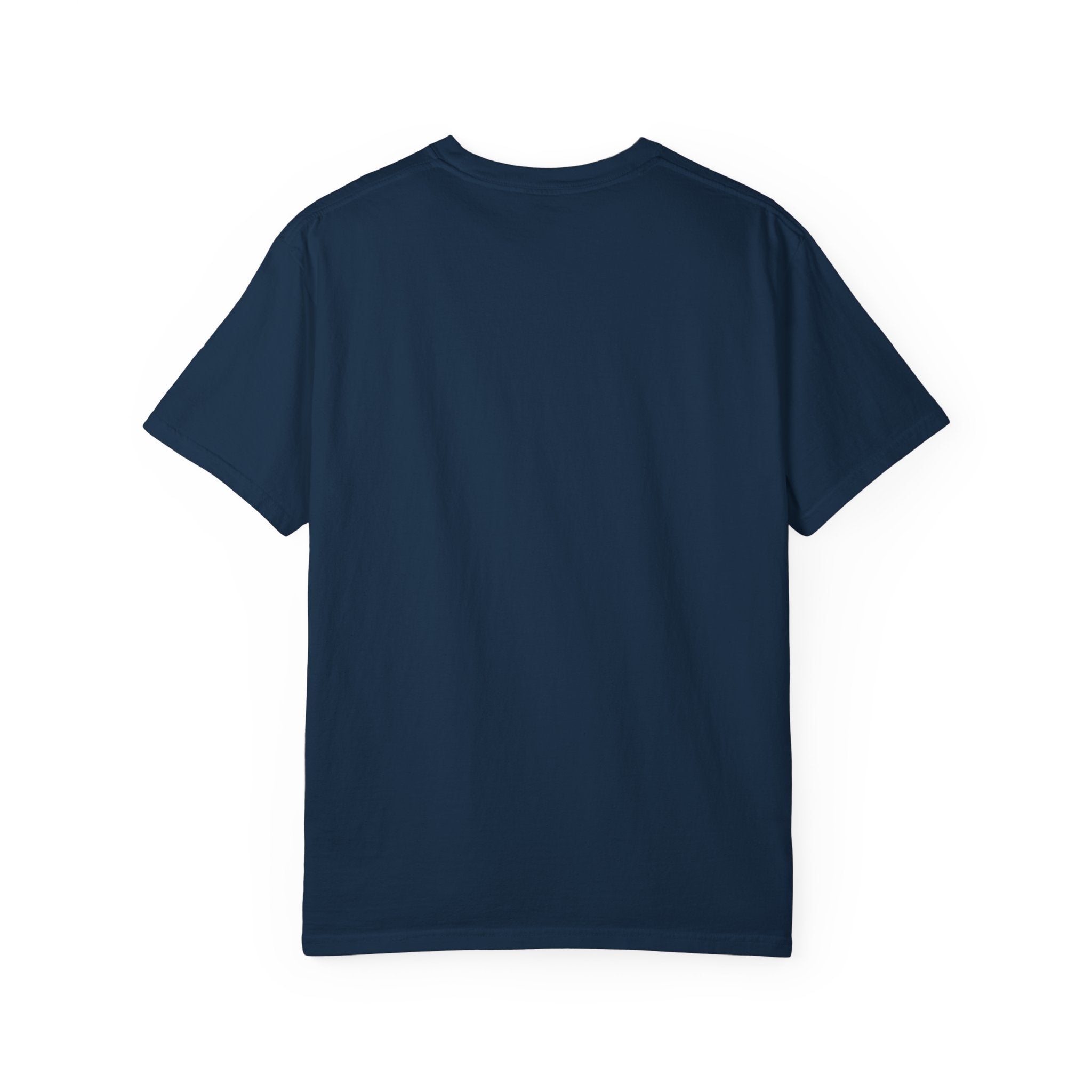 Desiree Sims Universe Fantasy Series Cast Poster T-shirt with cinematic magic print on garment-dyed fabric