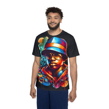 Load image into Gallery viewer, R&amp;RH Graffiti Men&#39;s Mystery Black T-Shirt - Rich and Rich Homeopportunities 
