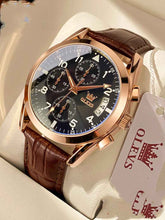 Load image into Gallery viewer, OLEVS Luxury Waterproof Quartz Watch for Men with Luminous Features
