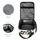 Critter Kicks Kids Croc Rock White Three Piece Backpack Set