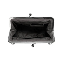 Load image into Gallery viewer, Rich and Rich Purple Floral Kisslock Crossbody Women&#39;s Shoulder Bag
