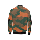 Critter Kicks Boys Orange Camouflage King Of The Jungle Bomber Jacket