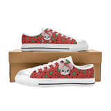 Critter Kicks Ladybug Mouse Girls Red Low Top Sneakers