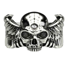 Load image into Gallery viewer, Mens Fashion Punk Skull Ring for Men
