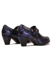 Load image into Gallery viewer, Adalee Retro Floral Embossed Shoes
