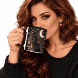 Rich & Rich Purr-fect Moonlight Halloween Mug (11oz)