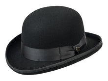 Load image into Gallery viewer, Bowler Fully Lined Wool Felt
