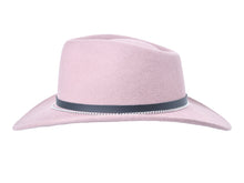 Load image into Gallery viewer, Cattle Queen Wool Felt Women&#39;s Pink Fedora Hat

