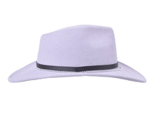 Load image into Gallery viewer, Cattle Queen Wool Felt Women&#39;s Pink Fedora Hat

