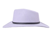 Load image into Gallery viewer, Cattle Queen Wool Felt Women&#39;s Pink Fedora Hat
