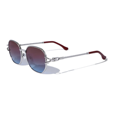 Load image into Gallery viewer, Bleu Violet Metal Sunglasses
