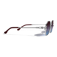 Load image into Gallery viewer, Bleu Violet Metal Sunglasses
