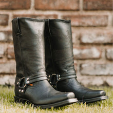Load image into Gallery viewer, Eagle Rider Men&#39;s Leather Biker Boots (H50021)
