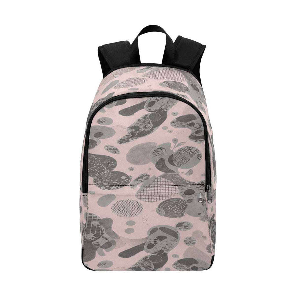 Rich and Rich Men's Pink Abstract 3-Piece Hawaiian Shirt, Slip-On Canvas Shoes & Backpack Set | Casual Vacation Travel Outfit - Rich and Rich Homeopportunities