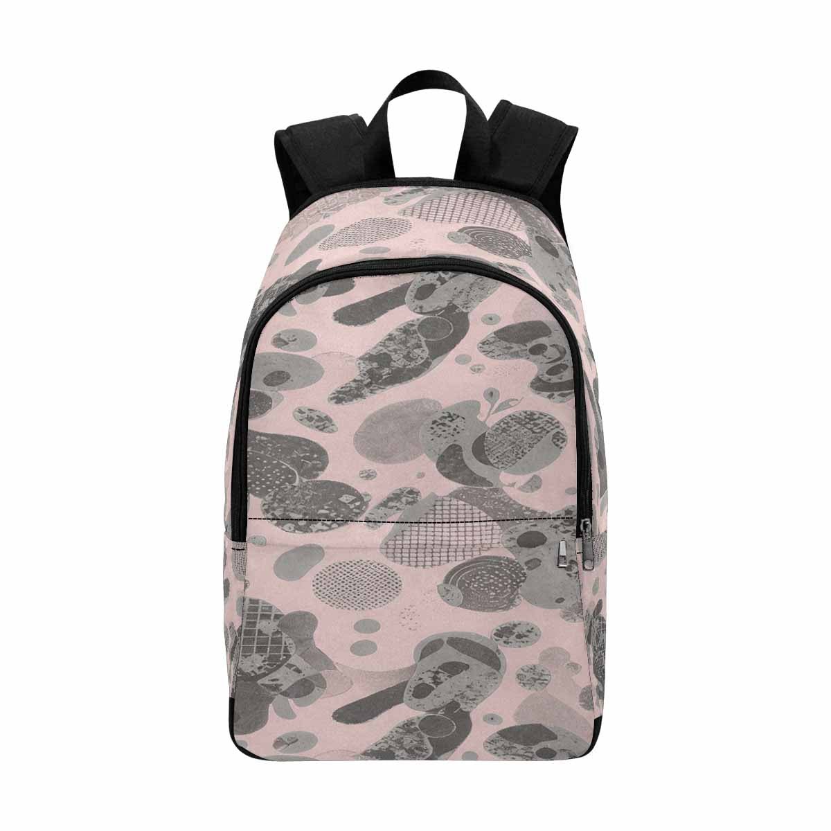 Rich and Rich Men's Pink Abstract 3-Piece Hawaiian Shirt, Slip-On Canvas Shoes & Backpack Set | Casual Vacation Travel Outfit - Rich and Rich Homeopportunities
