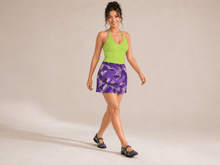 Load image into Gallery viewer, Rich and Rich Key Lime Women’s V-Neck Halter Top | Lightweight Stretch Halter Shirt - Rich and Rich Homeopportunities
