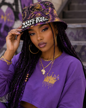 Load image into Gallery viewer, Rich and Rich Women's Purple "This Too Shall Pass" Bucket Hat
