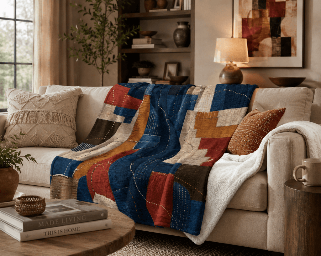Rich and Rich Gee Inspired Sherpa Fleece Blanket 50 x 60 - Rich and Rich Homeopportunities