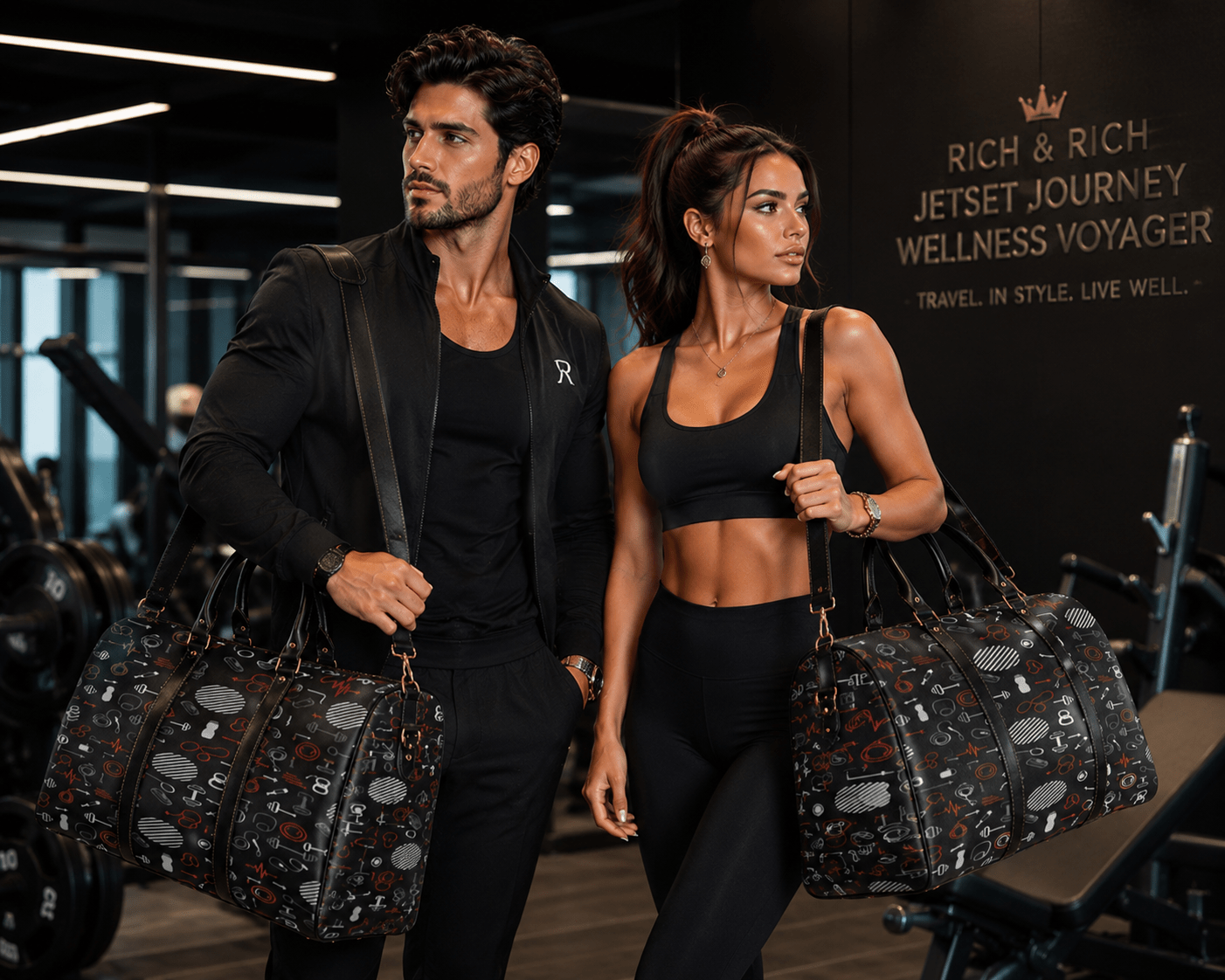 Rich and Rich JetSet Journey Wellness Voyager Travel Bag/Large - Rich and Rich Homeopportunities
