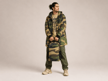 Load image into Gallery viewer, Rich and Rich Camo Green Unisex Sports Travel Backpack | Durable 1200D Nylon Backpack for School, Gym &amp; Daily Travel - Rich and Rich Homeopportunities

