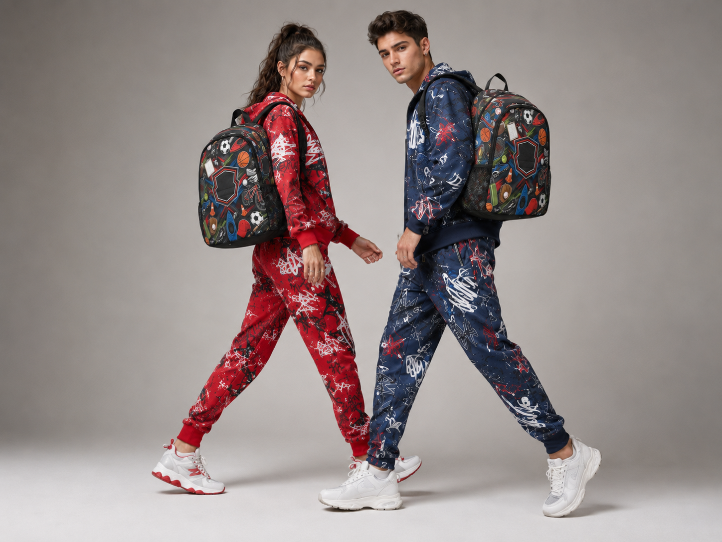 Unisex All Sports 1200D Nylon Fabric Backpack with Side Mesh Pockets | Durable School, Office & Travel Laptop Bag