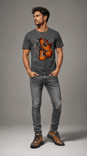 Load image into Gallery viewer, Rich and Rich Men's Guitar Orange Twisted Sole Suede Look Sneakers - Rich and Rich Homeopportunities
