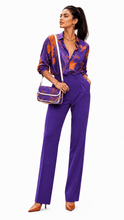 Load image into Gallery viewer, Rich &amp; Rich Purple Passion Botanical Flap Shoulder Handbag - Rich and Rich Homeopportunities

