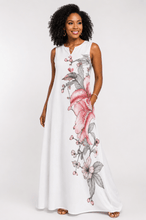 Load image into Gallery viewer, Rich &amp; Rich Pink Lily Serenity Sleeveless Maxi Dress with Pockets - Rich and Rich Homeopportunities
