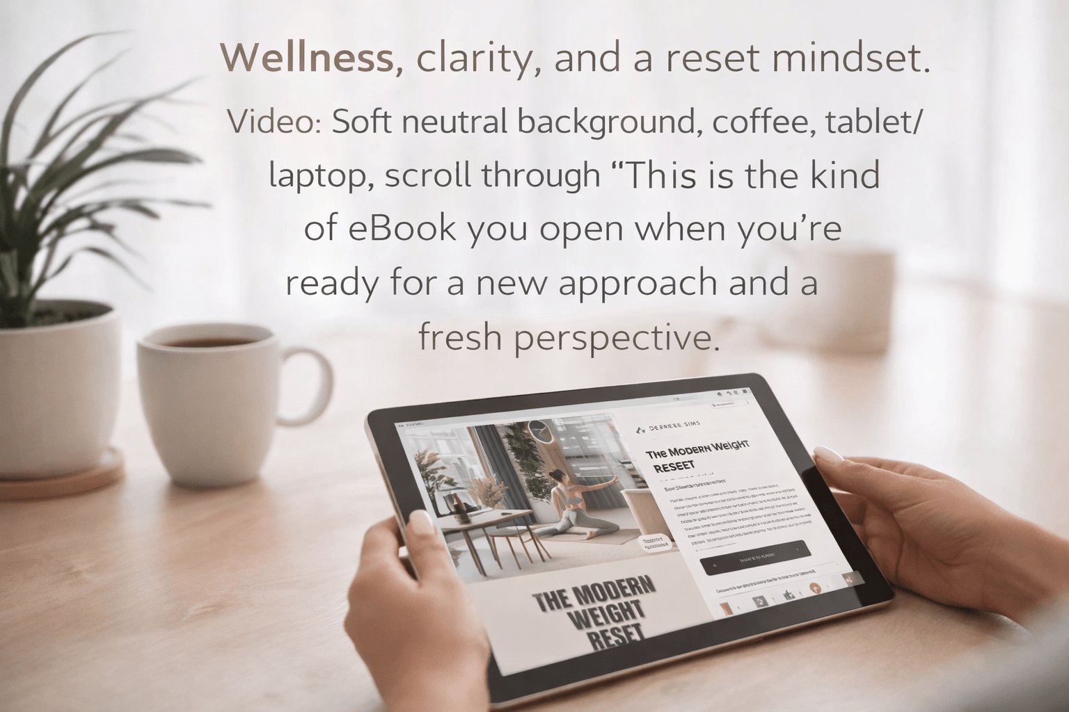 Book cover for The Modern Weight Reset by Desiree Sims, exploring modern wellness and telehealth themes — additional view 6