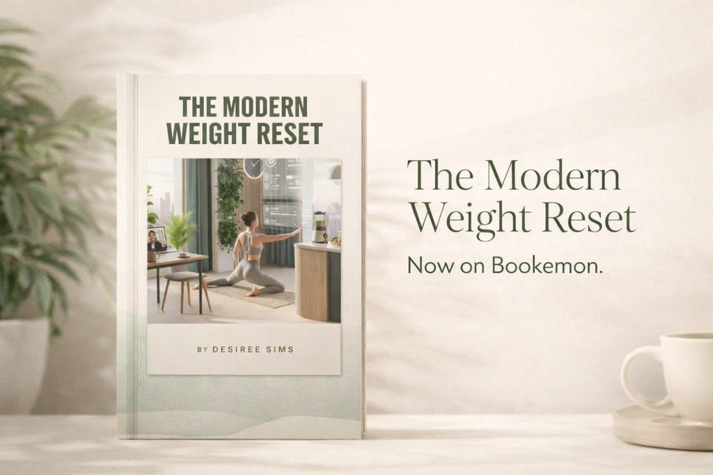 The Modern Weight Reset by Desiree Sims weight loss program packaging