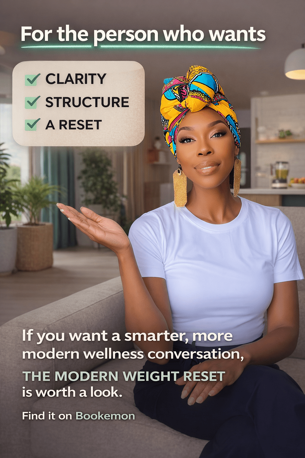 Book cover for The Modern Weight Reset by Desiree Sims, exploring modern wellness and telehealth themes — additional view 11