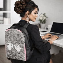Load image into Gallery viewer, Rich and Rich Pink Destiny Colville Leather Backpack - Rich and Rich Homeopportunities
