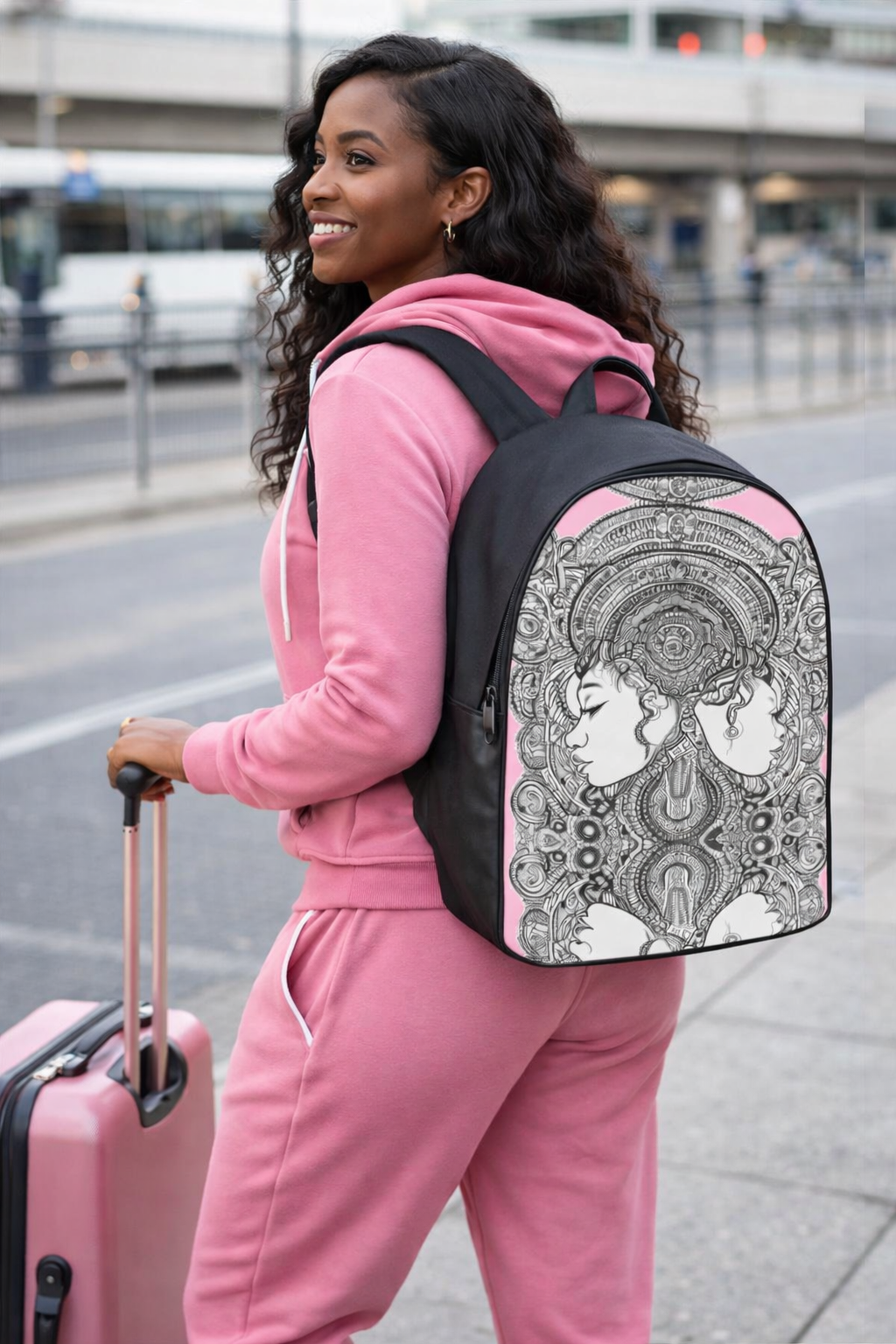 Rich and Rich Pink Destiny Designer Original Backpack