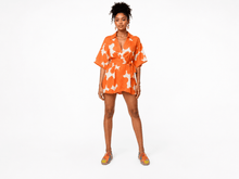 Load image into Gallery viewer, Rich and Rich Orange Abstract Unisex Espadrilles | Artistic Handmade Casual Shoes for Men and Women - Rich and Rich Homeopportunities
